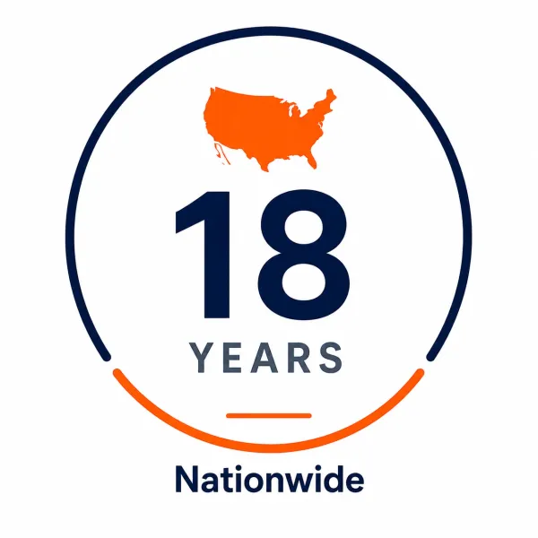 18 years serving businesses nationwide