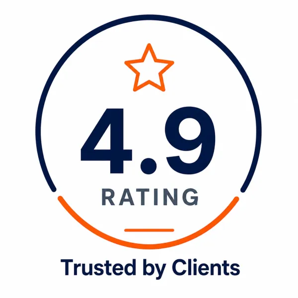 4.9 rating — trusted by clients