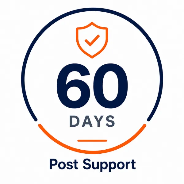 60 days of post-launch support