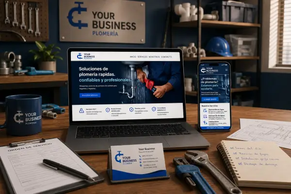 Plumber website design