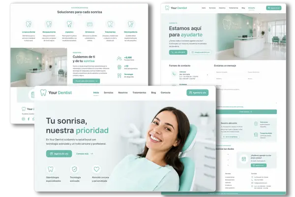Dentist website design
