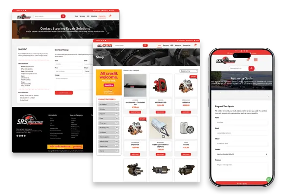 Steering Repair Trucks