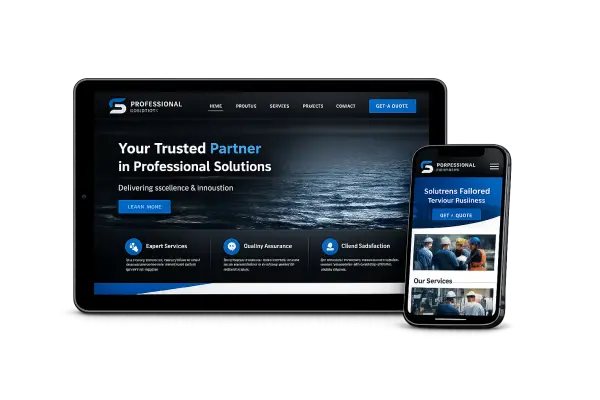 Air conditioning repair website design