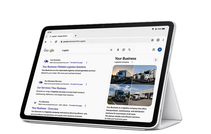 From Logo to Website and Search