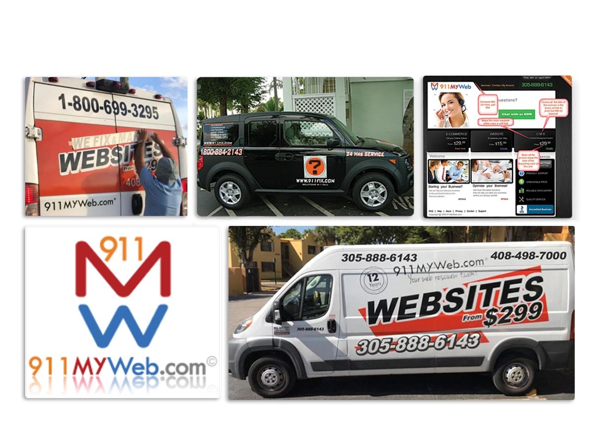 911MYWEB secure web development and digital compliance services from 2006 to 2010