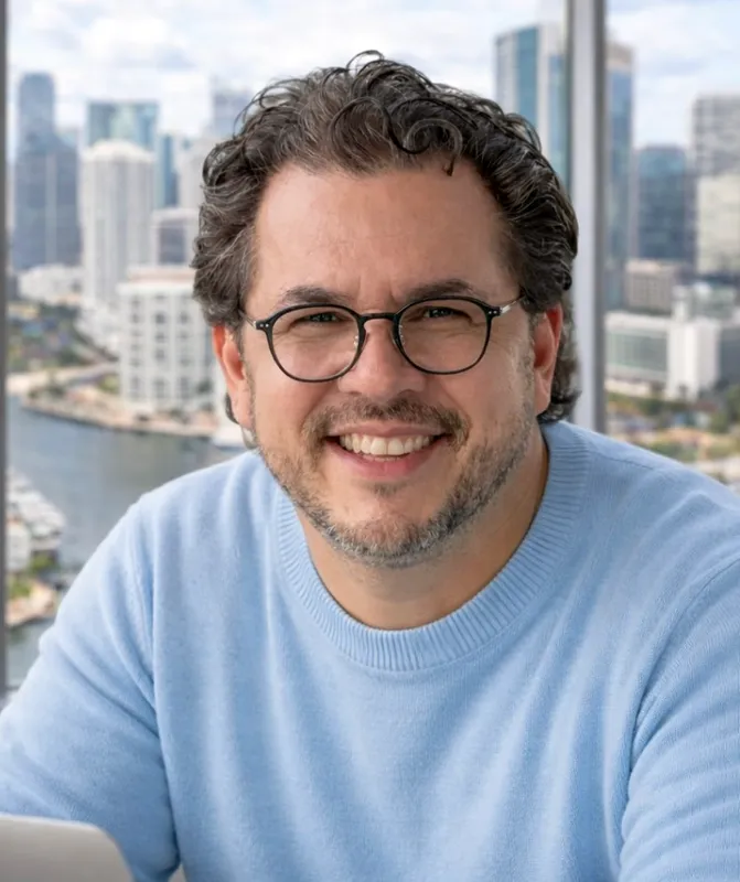 Juan Anidos, the Miami Web Expert at 911MYWEB, building AI and Schema JSON-LD website architecture