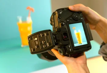 Pro camera captures Miami's creative product in an orange juice shot
