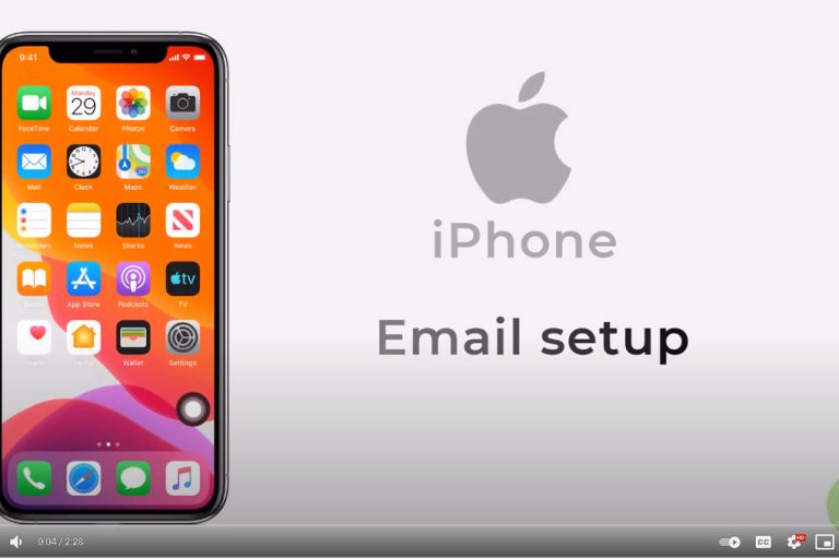 iPhone Email Setup | tipihost.com