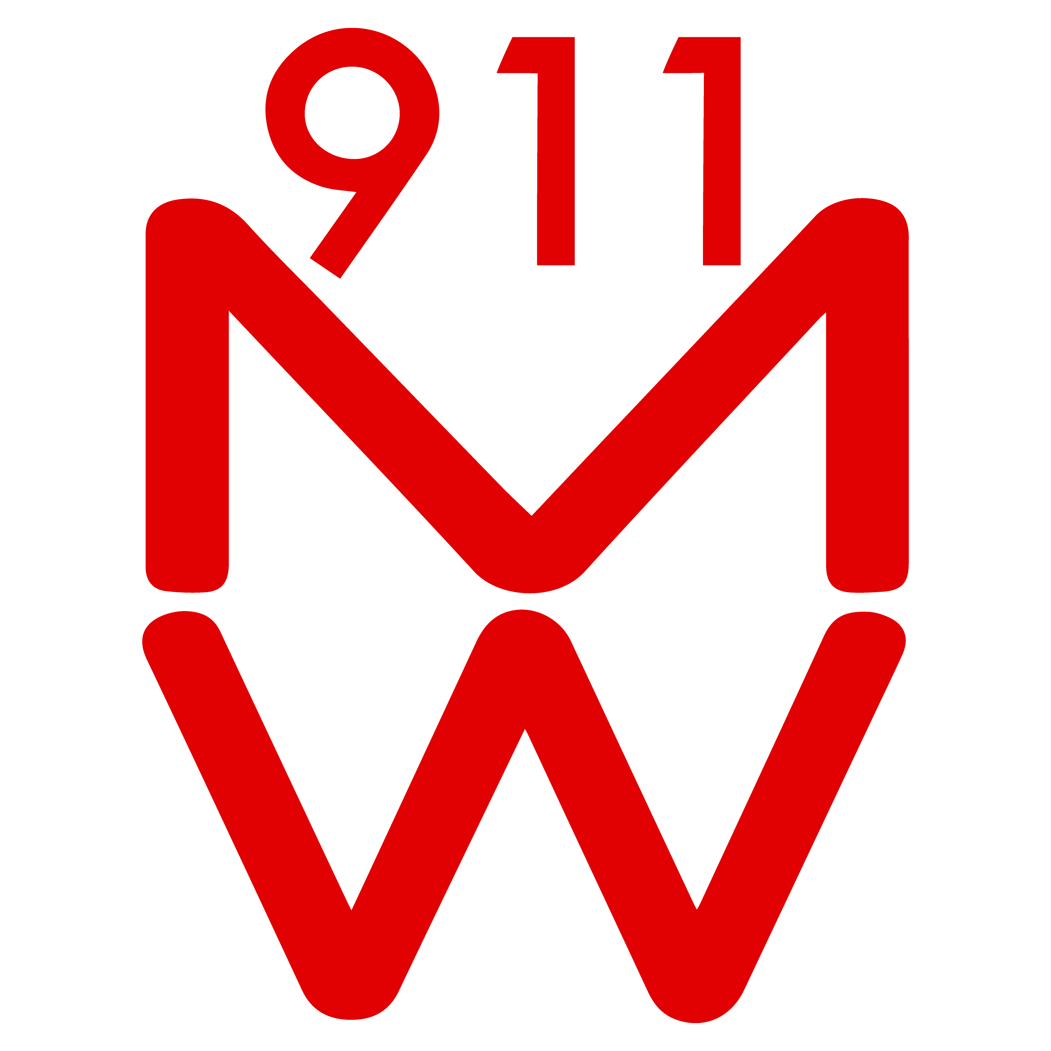 911MYWEB red icon Logo