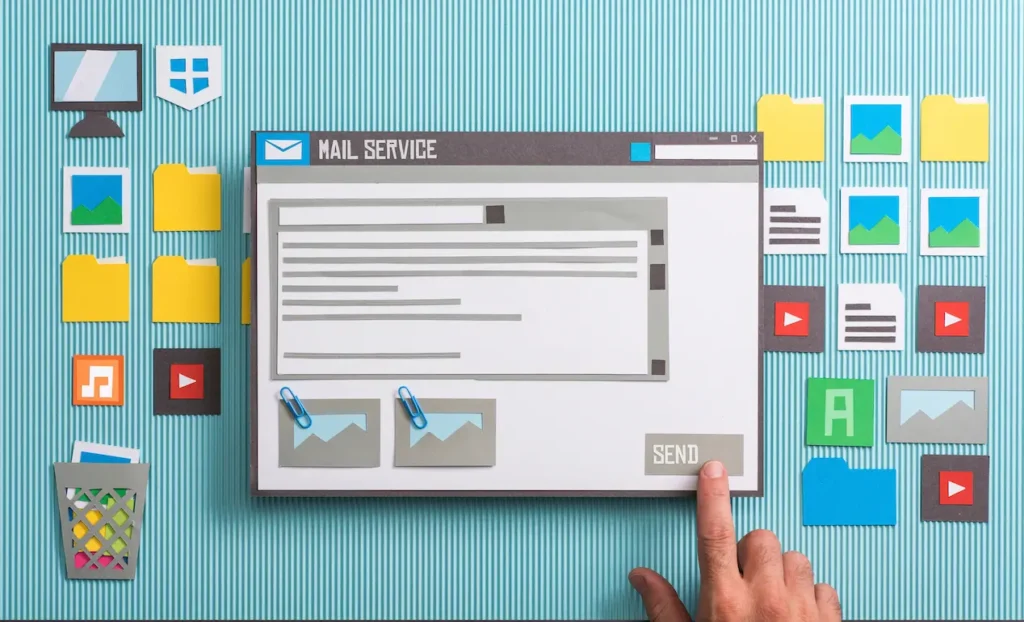 We can help you with Creative email interfaces by 911MYWEB
