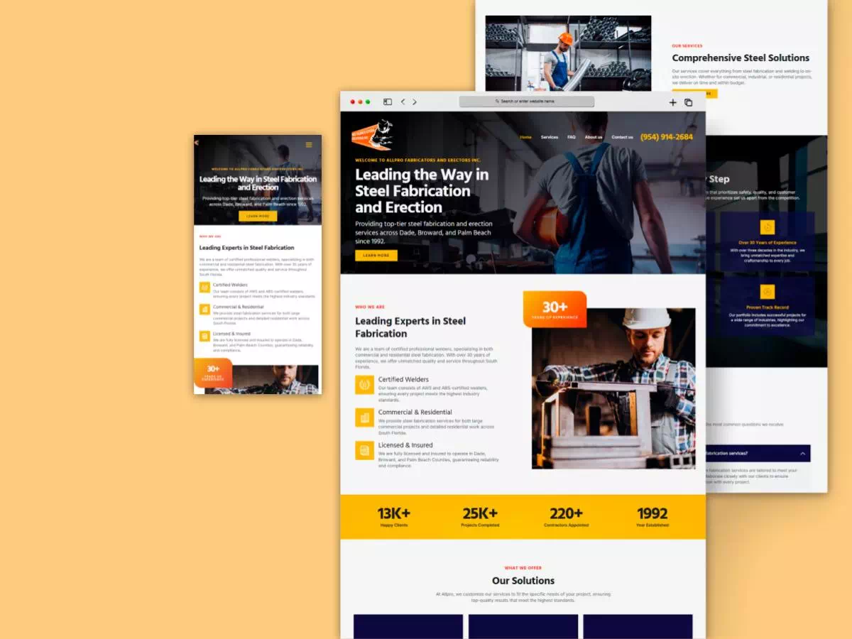 Case Studies ALLPRO > 911myweb.com