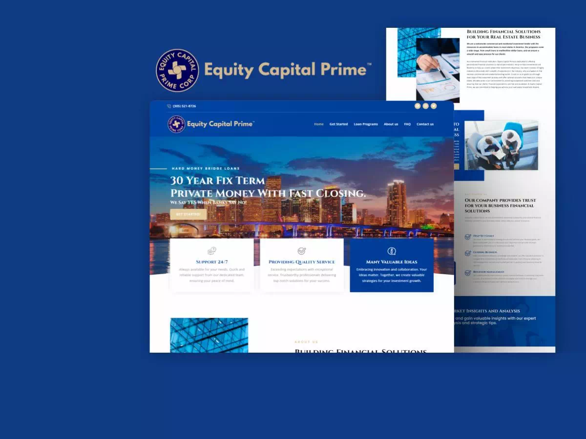 Equitycapitalprime.com 7 > 911myweb.com Case Studies EQ2 > 911myweb.com