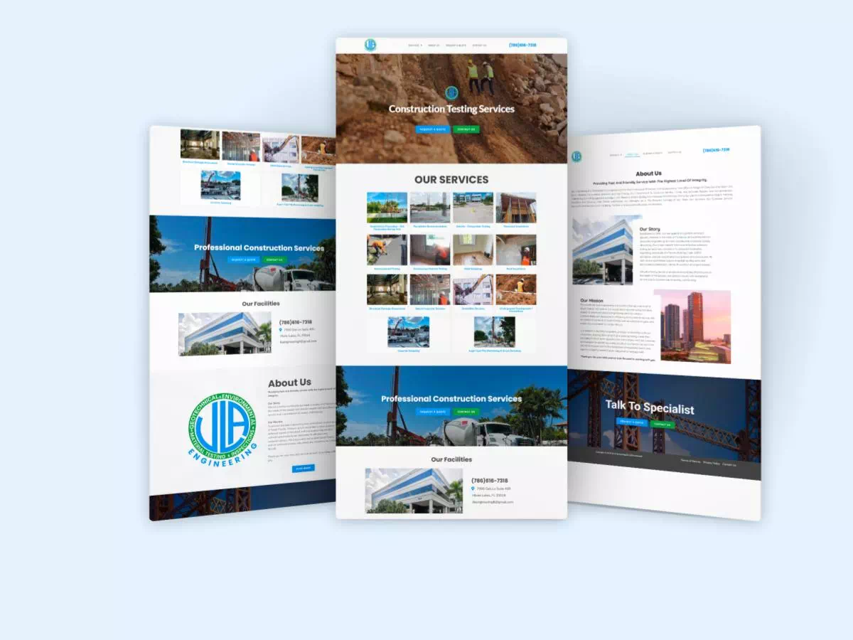 Jlaengineering.com 7 > 911myweb.com Case Studies JLE > 911myweb.com