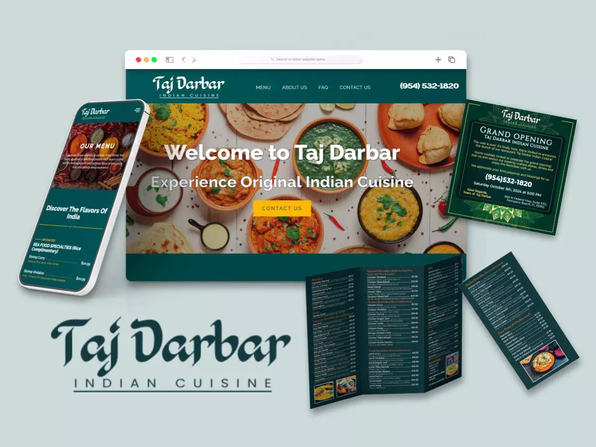Tajdarbar.com 7 > 911myweb.com Case Studies TAJDARBAR > 911myweb.com