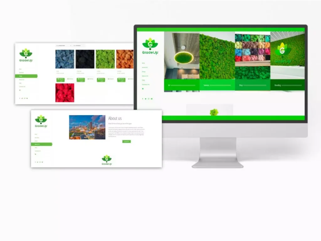 gladeup com website design > 911myweb.com