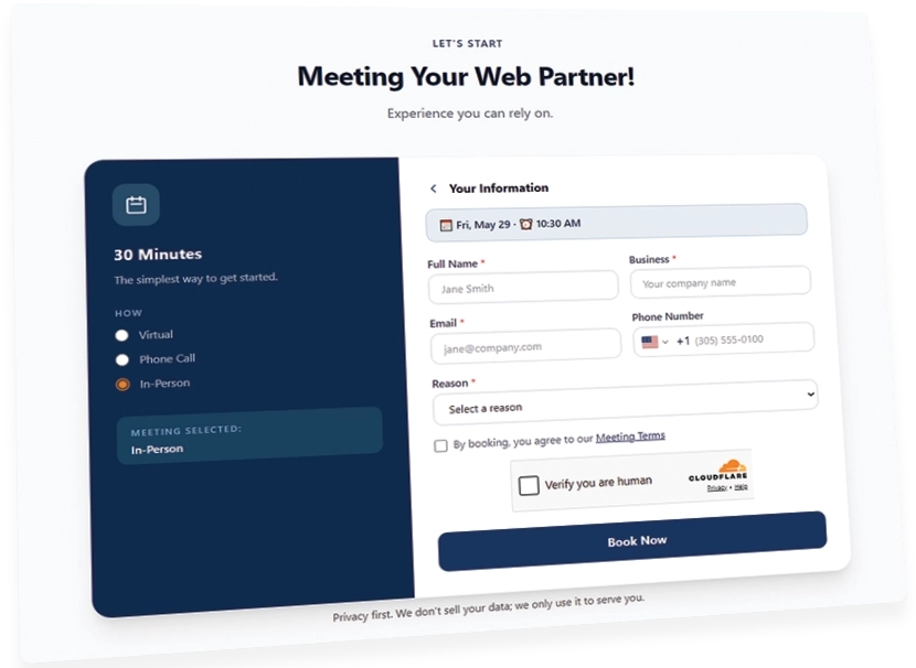 In-Person Consultation