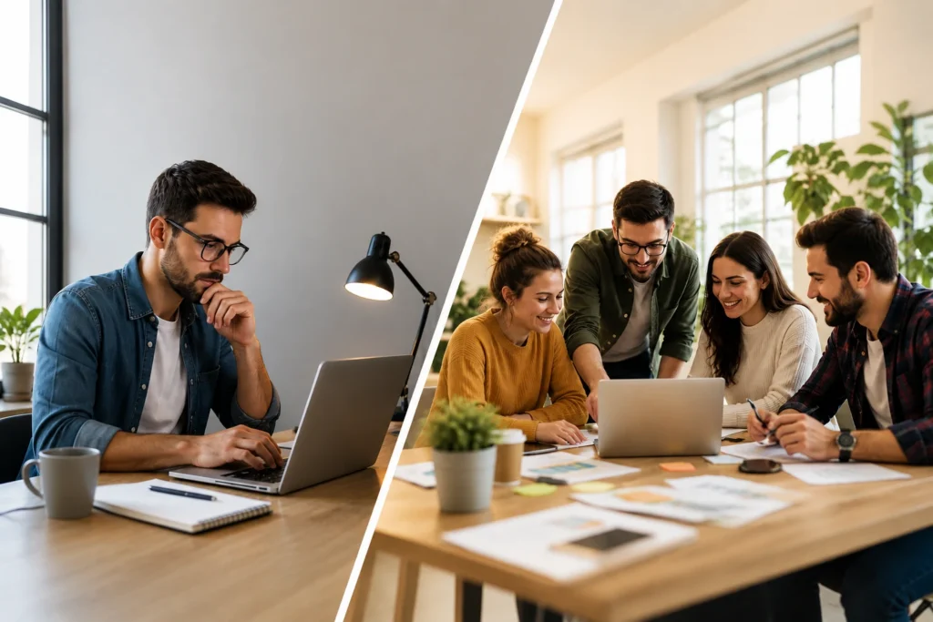 Team vs Freelancer: The Real Difference in Website Development